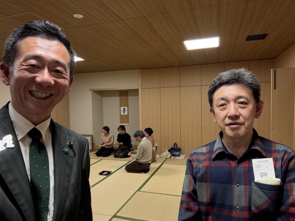 イブに茶道を学ぶ！