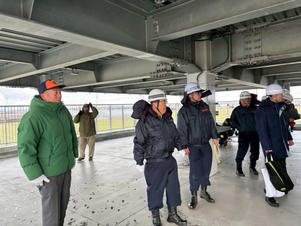 避難訓練から表彰式へ！