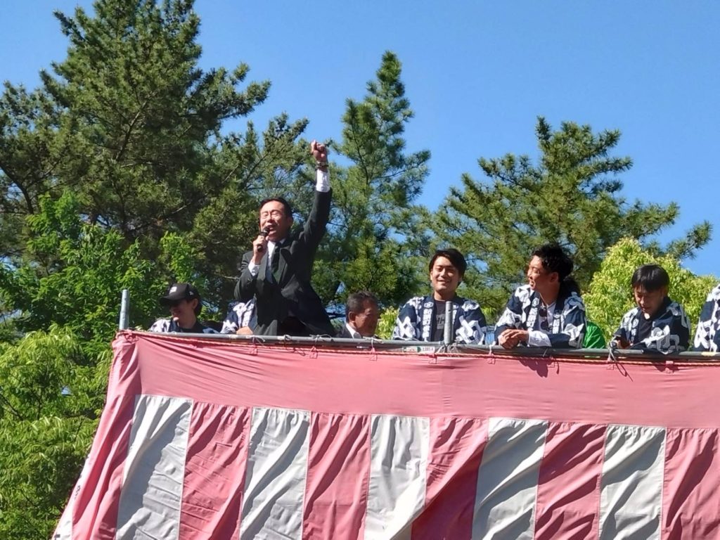 市原稲荷神社の神幸祭へ！